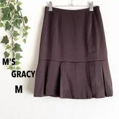 M'S GRACY【M】バルーンスカート　ミニスカート　ブラウンのサムネイル