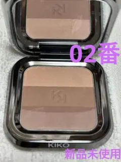 チークkiko shade fusion 02 trio blush ブラッシュのサムネイル