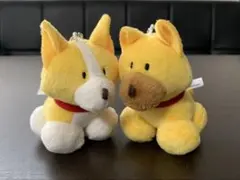 KONAMI ガンダー&ちくわ　ぬいぐるみキーホルダーセットのサムネイル