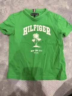 TOMMY HILFIGER ベビー Tシャツ 半袖 緑