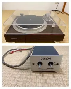 デノン (DL-103などMCカートリッジ用)昇圧トランス AU-300LC Denon AU-300LC MC Cartridge Step Up Transformer For DL-103 Made In