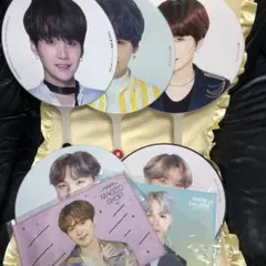 BTS SUGA（ユンギ・Agust D）公式うちわ５枚・フラッグ2個セット