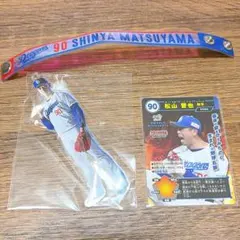 中日ドラゴンズ アクリルキーホルダー オーロラブレス　カード　松山晋也