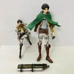 【まとめ売り】進撃の巨人　フィギュア　リヴァイ兵長　エレン　フリュー　FuRyu