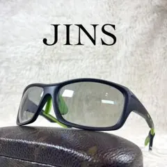 極美品　JINS　ジンズ　スポーツサングラス　ブラウンレンズ　ブラックフレームのサムネイル