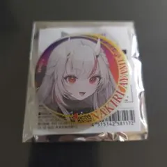 ホロライブ×ローソン　百鬼あやめ　缶バッジ