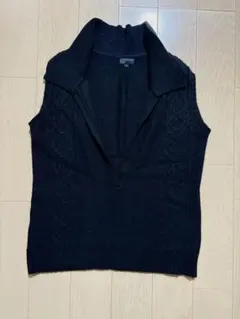 ニットベスト【サイズ表記3→L】