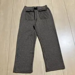 ZARAチェック柄 長ズボン 134cm