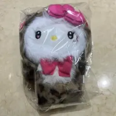 サンリオ　ハローキティ　ヒョウ柄　マスコットポーチ