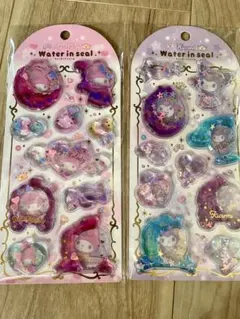 マイメロ　クロミ　ウォーターシール　正規品　二枚セット