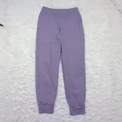 ユニクロ ウルトラストレッチ アクティブ ジョガー パンツ パープル S