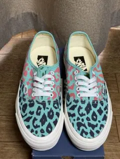 ヴァンズ LX オーセンティック 44 チーター プールブルー US8 26cm