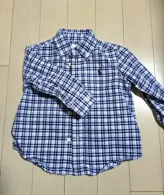 Ralph Lauren チェックシャツ 12M 80cm