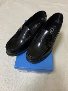 HARUTA ブラック ローファー　24.5㎝ ⭐︎美品