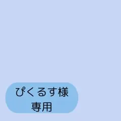 ぴくるす様専用ページです