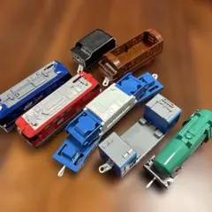 日本製 プラレール 森林鉄道積み下ろしセットしんりん鉄道おうふく往復