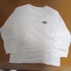 GU キッズ 長袖Tシャツ ホワイトのサムネイル