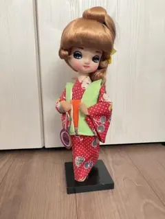 67)ぷちリカちゃん 着物 髪飾り 草履 - メルカリ