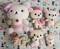 サンエックス コリラックマ ぬいぐりみ マスコットセット 希少品あり