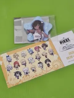勝利の女神ニケ NIKKE 東京ドームシティ D賞 星型缶バッジ ナガ