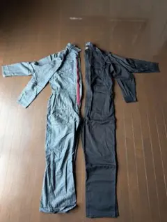 ★値下げ★つなぎ　2着セット　作業服　LL 古着　⑩
