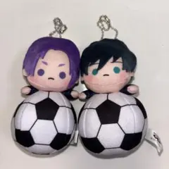 【新品】 ブルーロック サッカーボール マスコット 2種セット ぬいぐるみ