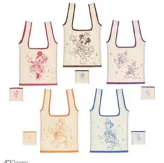 ディズニー　カプセルトイ　エコバッグ　40周年