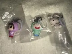 クレヨンしんちゃんめじるしアクセサリー2 パステルカラー　3点セット