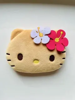 ハローキティ一番くじ 顔型ポーチ 日焼けキティ