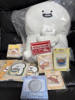 匿名発送‼️6点❗️お文具といっしょ】一番くじ プレート グラス お皿