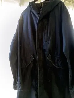 ボイコット　デニム　モッズコート　アウター　フード付きジャンパー