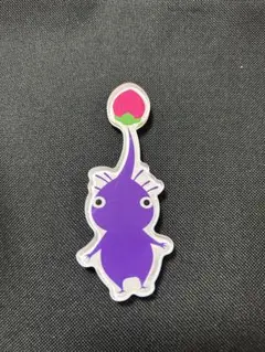 ピクミンキャラクターマグネッツ　紫ピクミン
