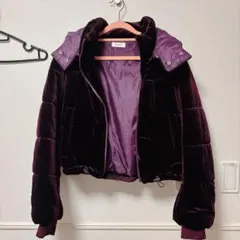 ベロア ブルゾン