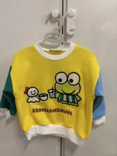 新品タグ付き　しまむら　けろっぴ　トレーナー　90cm