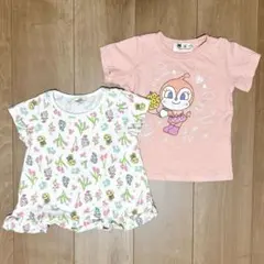 子ども服 アンパンマン ドキンちゃん 夏服 保育園着 トップス 95cm