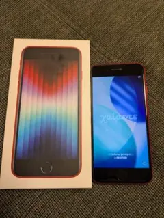 訳あり iPhone SE3 128GB レッド 圏外・WiFiOK