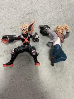 僕のヒーローアカデミア 爆豪勝己 フィギュア 2体セット