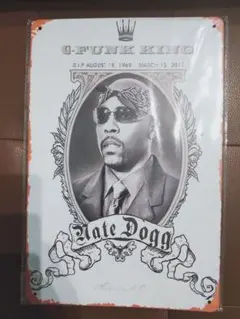 NateDogg　ブリキ看板