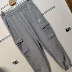 A2）NIKE スウェット カーゴパンツ グレー メンズs相当