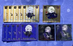 ツイステ スクウェアステッカー 箔押し ヴィル