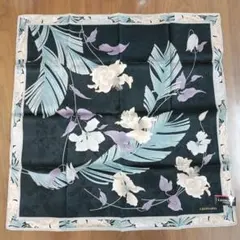 新品 タグ付未使用品 レオナール LEONARD スカーフ シルクコットン