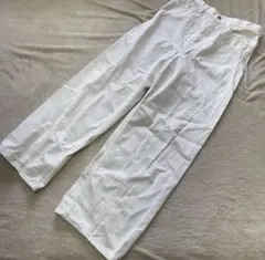 JieDa ワイドデニムパンツ ホワイト