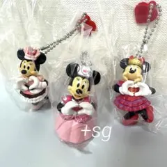 新品★TDR限定品★カプセルトイ3個セット★トータリーミニー★ディズニー