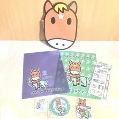 7種セット JRA ターフィー 非売品 ノベルティ グッズ 競馬のサムネイル