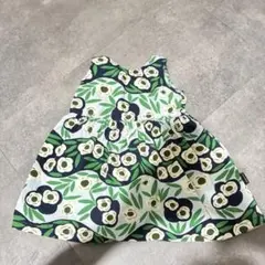marimekko ベビー ワンピース 花柄のサムネイル