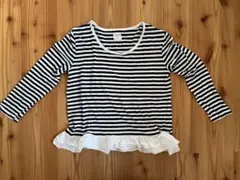 アダムエロペ　ボーダーTシャツ