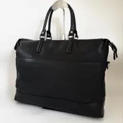 コールハーン　ブリーフケース　CHRM グレイン型押し牛革　A4OK