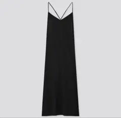UNIQLO ユニクロ レディース キャミソールワンピース 黒 ブラック