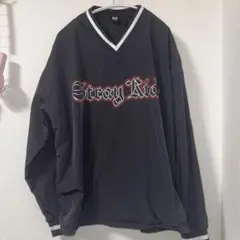 Stray Kids ブラック Vネックジャケット
