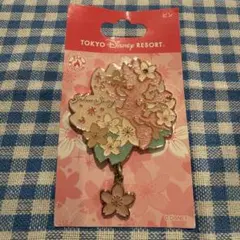 ディズニー ミニー 桜 ピンバッジ